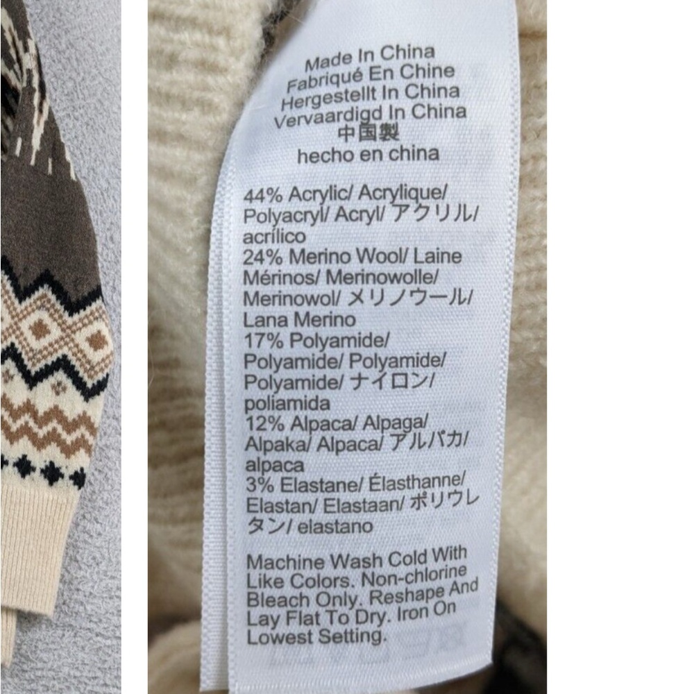 J. Crew Fair Isle Cardigan - Picture 3 of 4